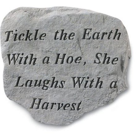 KAY BERRY INC Kay Berry- Inc. 62820 Tickle The Earth With A Hoe-She Laughs With A Harvest - Garden Accent - 11 Inches x 10 Inches 62820